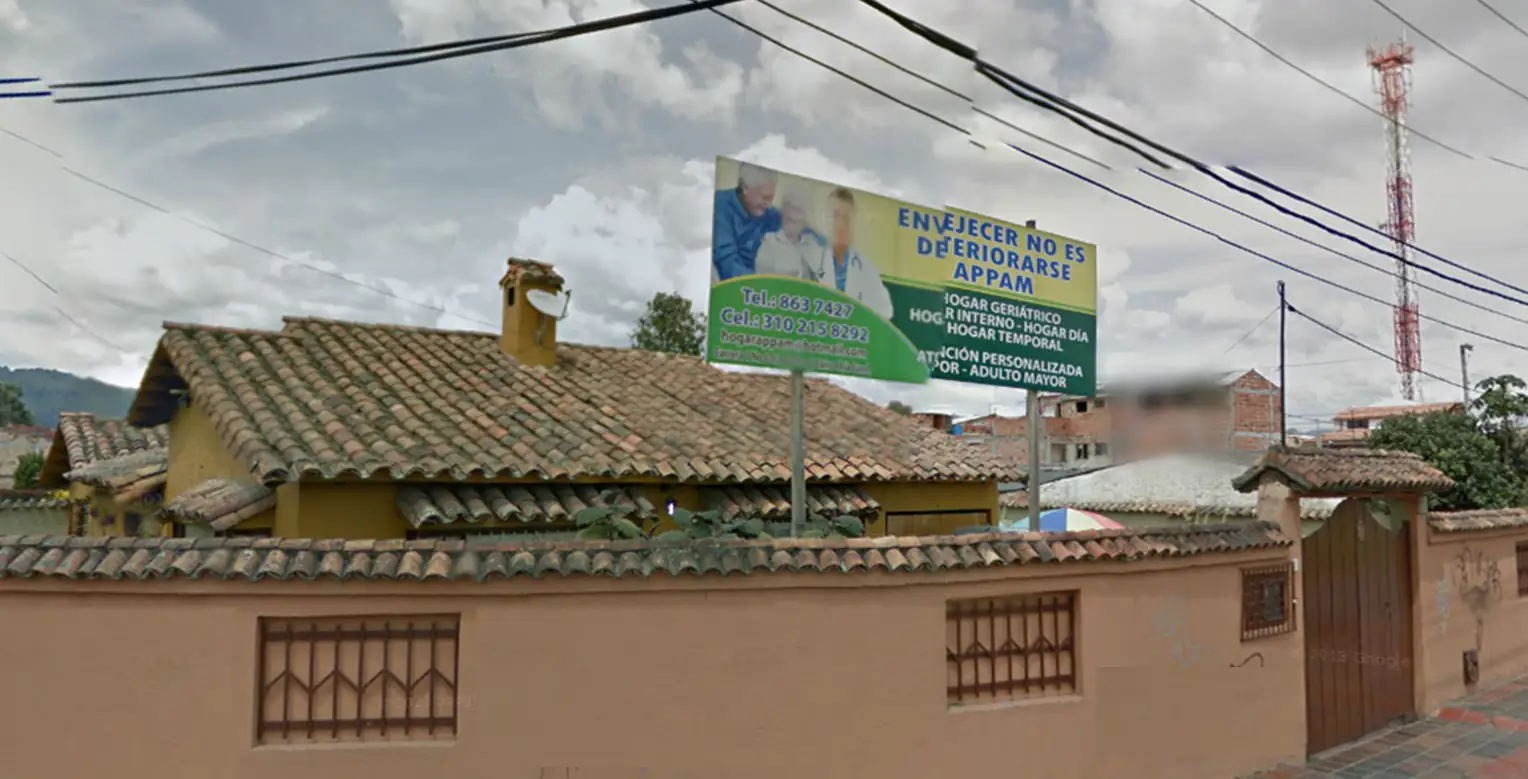 Fachada de Hogar Geriátrico APPAM - Sede Campestre Chía