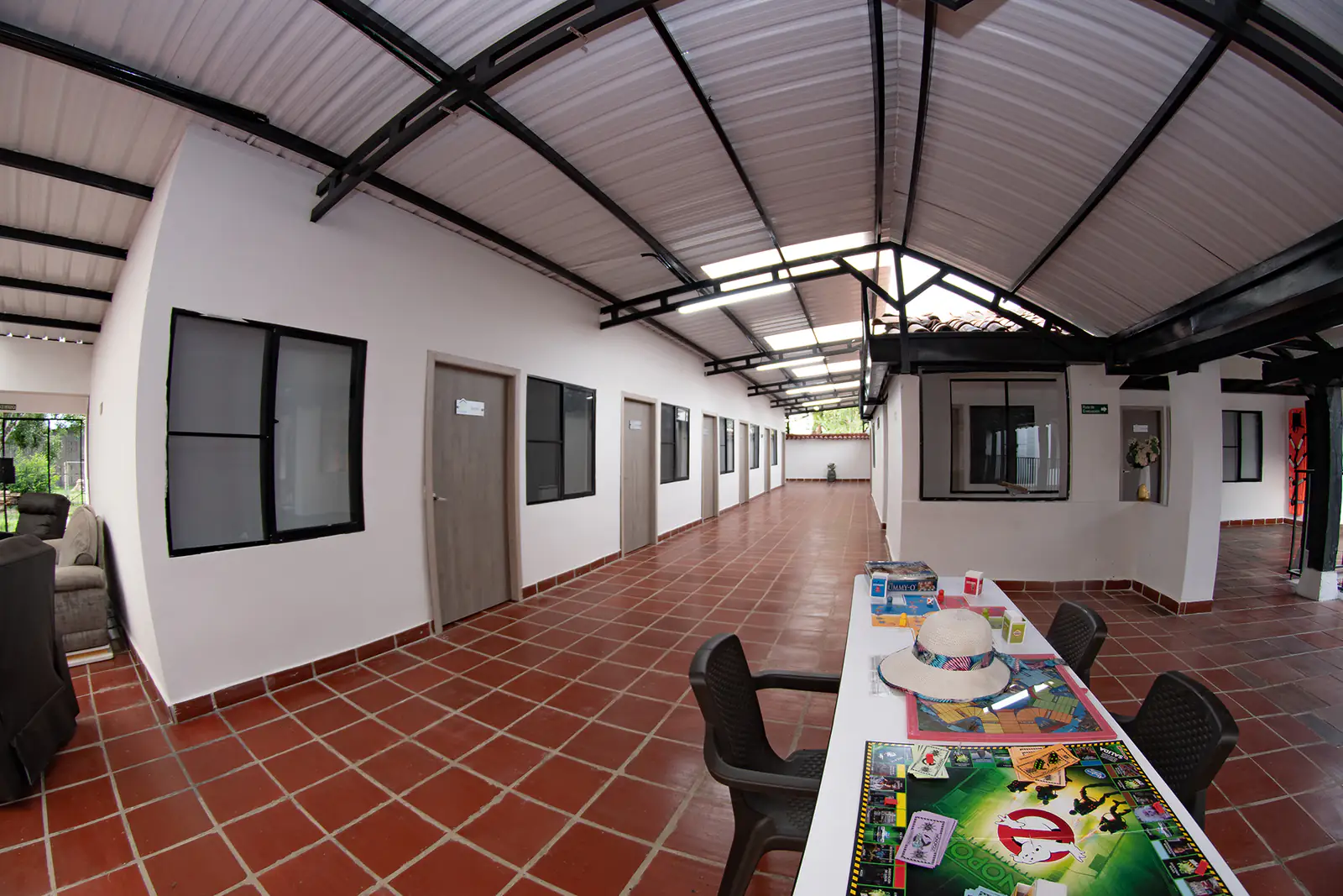Zona común de Alas de Esperanza Senior Club